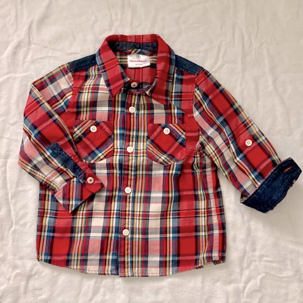 Hannah Andersson Button Down Shirt